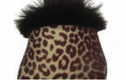 Clog - Furry Leopard